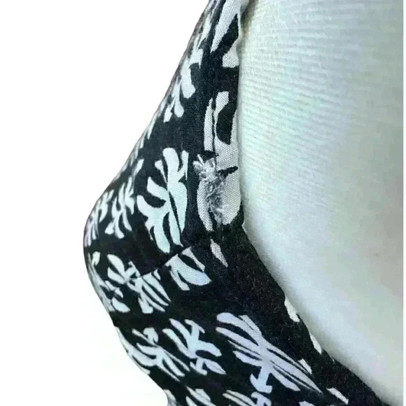 Old Navy Black & White Fit & Flare Skater Cami Dress Summer Sundress Size S - Picture 5 of 12